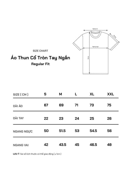 Áo Thun Neon AI No Style M205 Đen - YaMe.vn