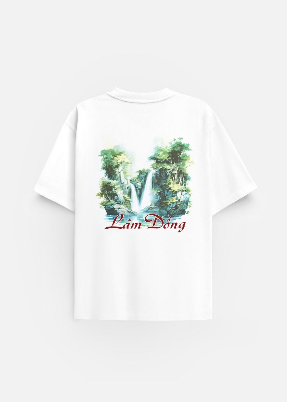 Áo Thun Cổ Tròn Tay Ngắn No Style M209 Trắng