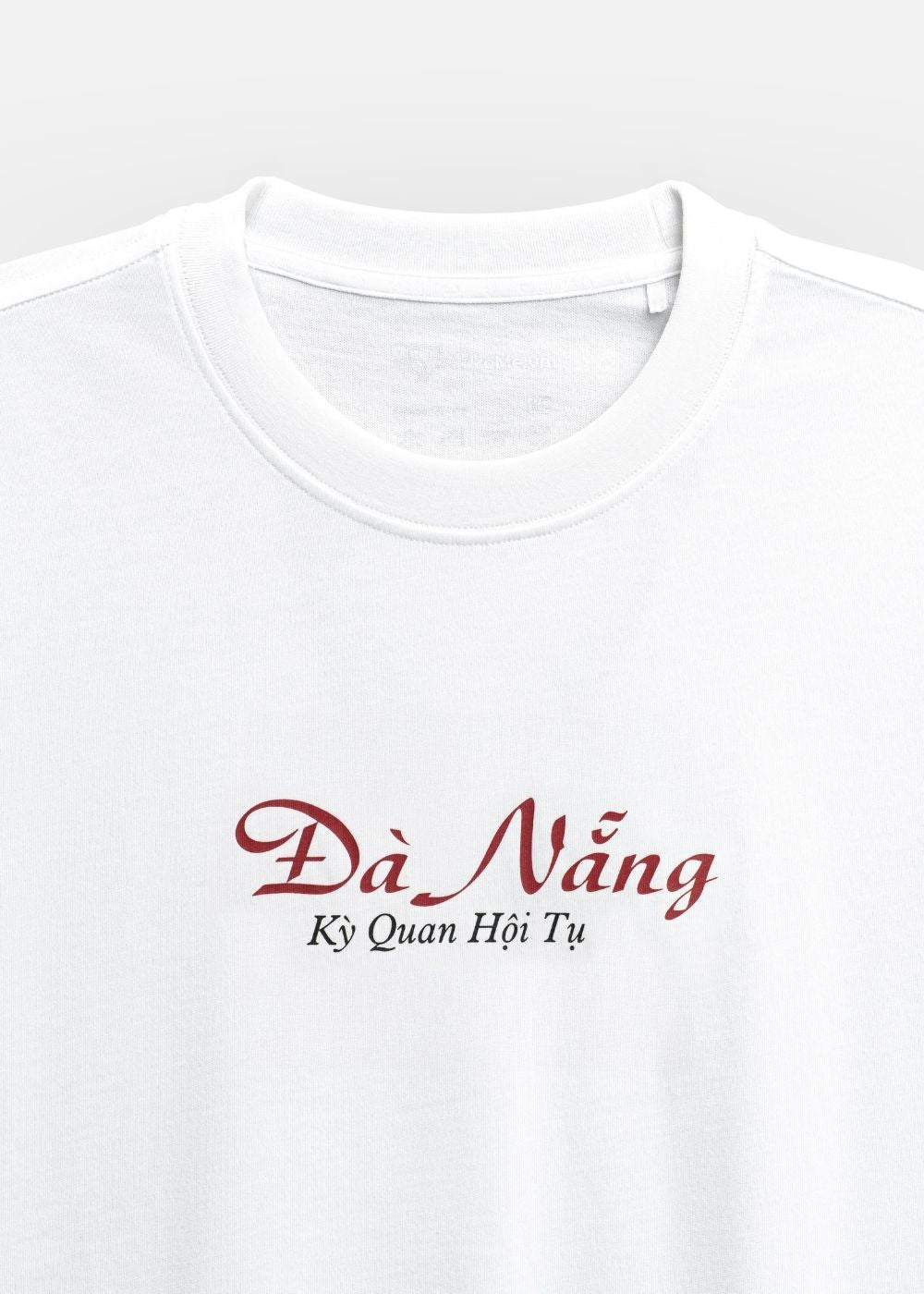 Áo Thun Cổ Tròn Tay Ngắn No Style M210 Trắng