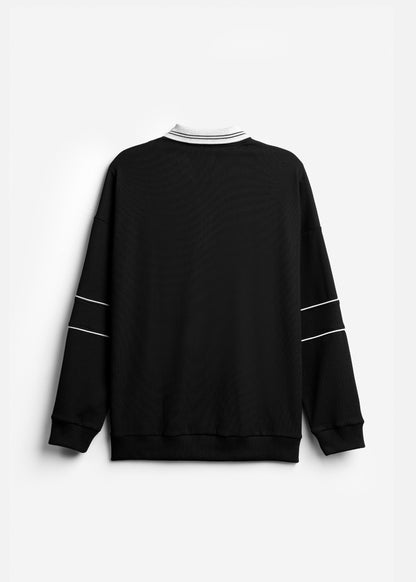 Áo Thun Tay Dài Cotna Thoáng Mát The Weekend 042 Đen