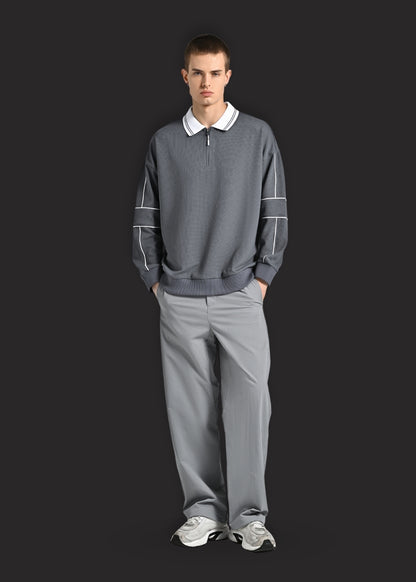 Áo Thun Tay Dài Cotna Thoáng Mát The Weekend 042 Xám Đậm