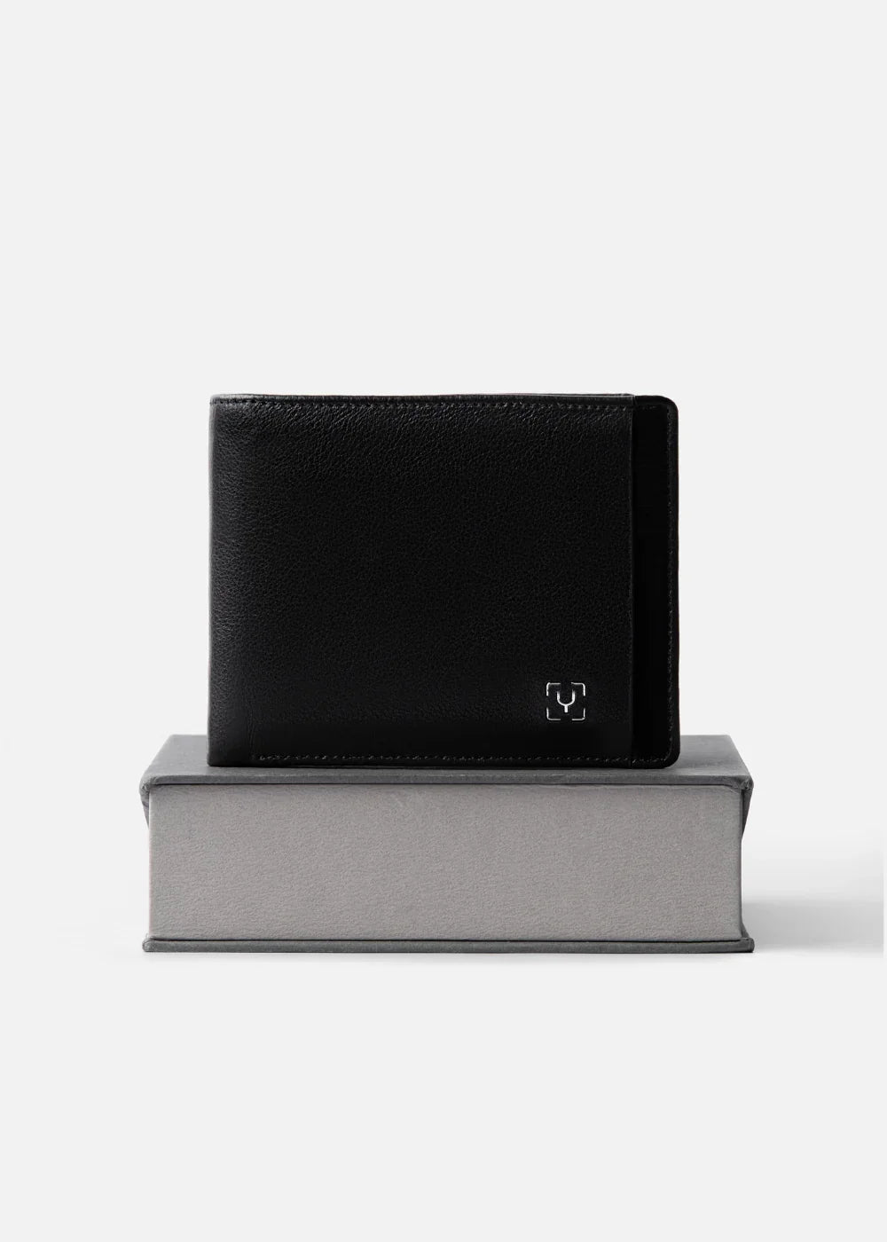 Ví Ngang Công Sở Da Ý Công Nghệ RFID Chống Trộm Tài Lộc 05 Đen - YaMe.vn