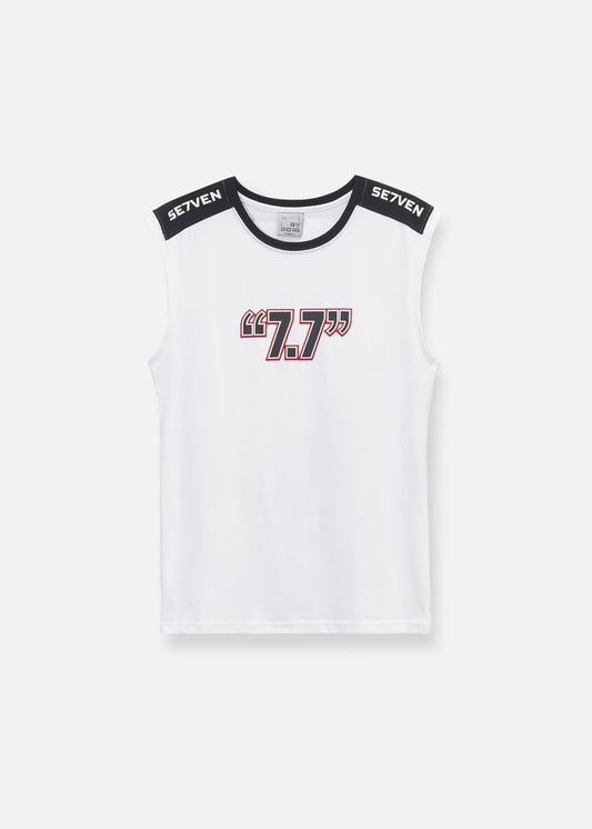 Áo Thun 3 Lỗ Cotton Thoáng Khí Seventy Seven 14 Trắng