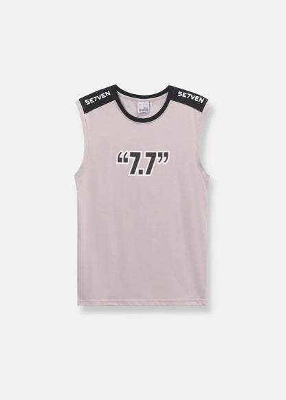 Áo Thun 3 Lỗ Cotton Thoáng Khí Seventy Seven 14 Nâu Nhạt - YaMe.vn