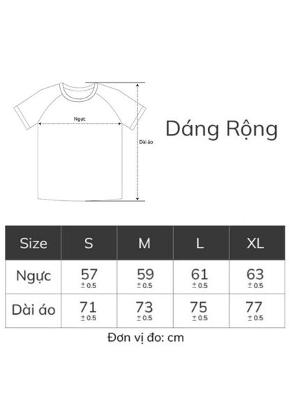 Áo Thun Dáng Rộng Tay Ngắn No Style M6 Vol 24 Trắng