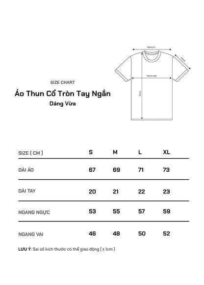 Áo Thun Tay Ngắn Cotton No Style 05 Nâu - YaMe.vn