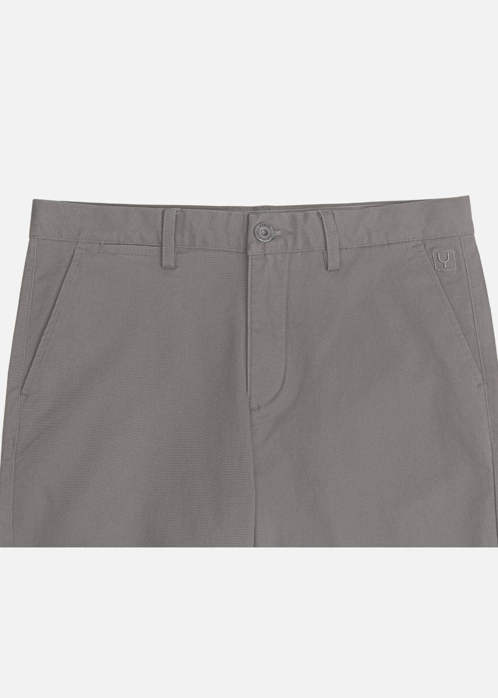 Quần Kaki Chinos Co Giãn Thoáng Mát The Minimalist 011 Xám - YaMe.vn