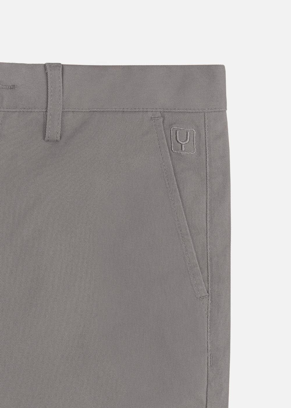 Quần Kaki Chinos Co Giãn Thoáng Mát The Minimalist 011 Xám - YaMe.vn