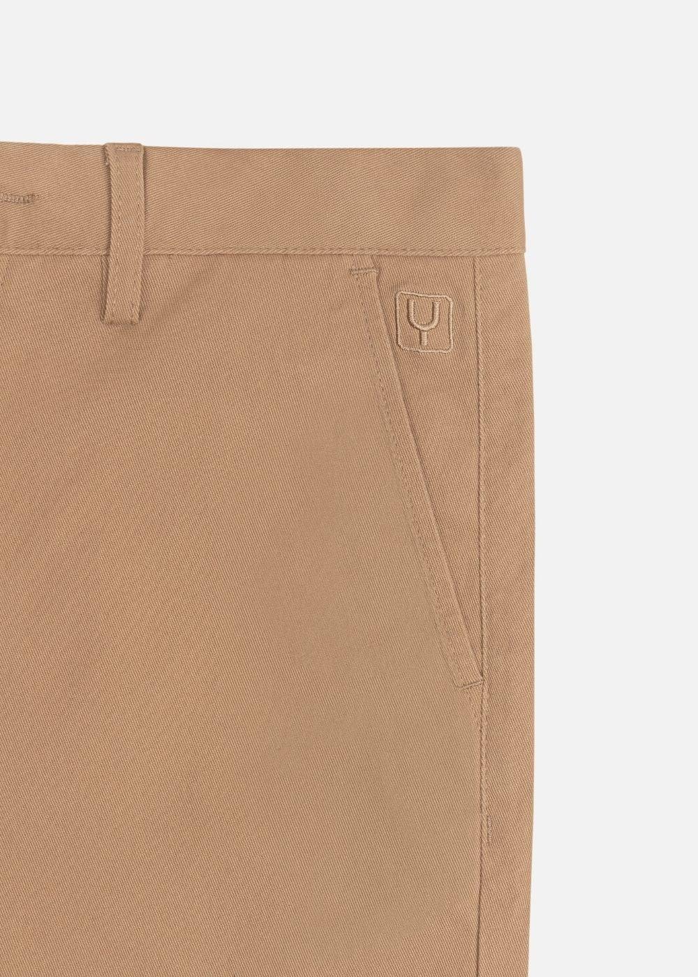 Quần Kaki Chinos Co Giãn Thoáng Mát The Minimalist 011 Nâu Đậm - YaMe.vn