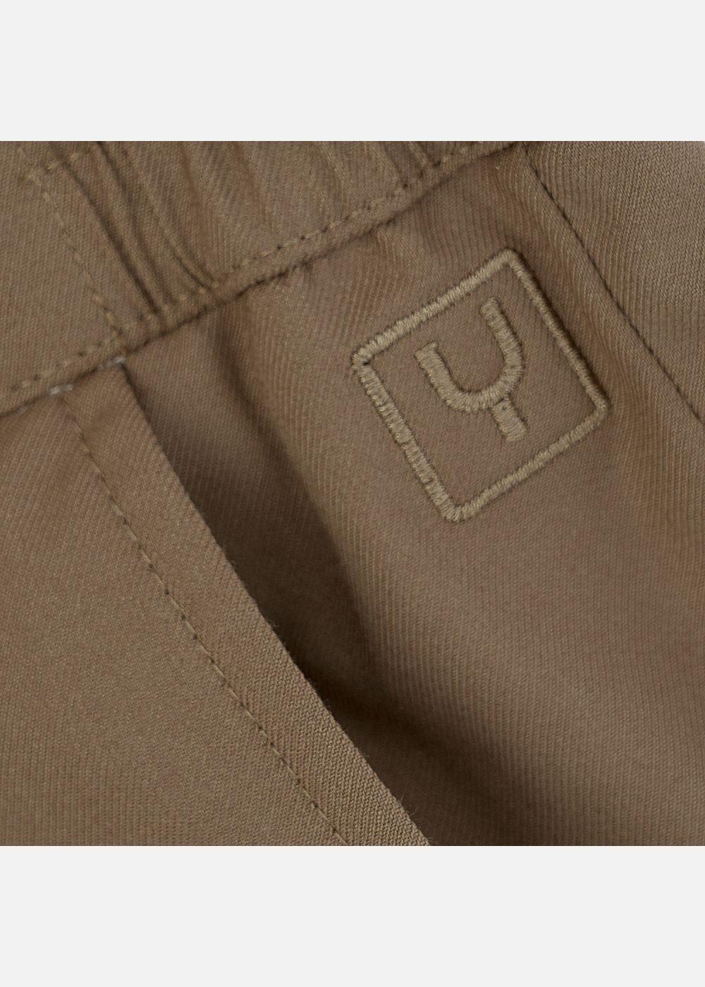 Quần Tây Casual Mềm Mại Non-Iron 010 Nâu - YaMe.vn