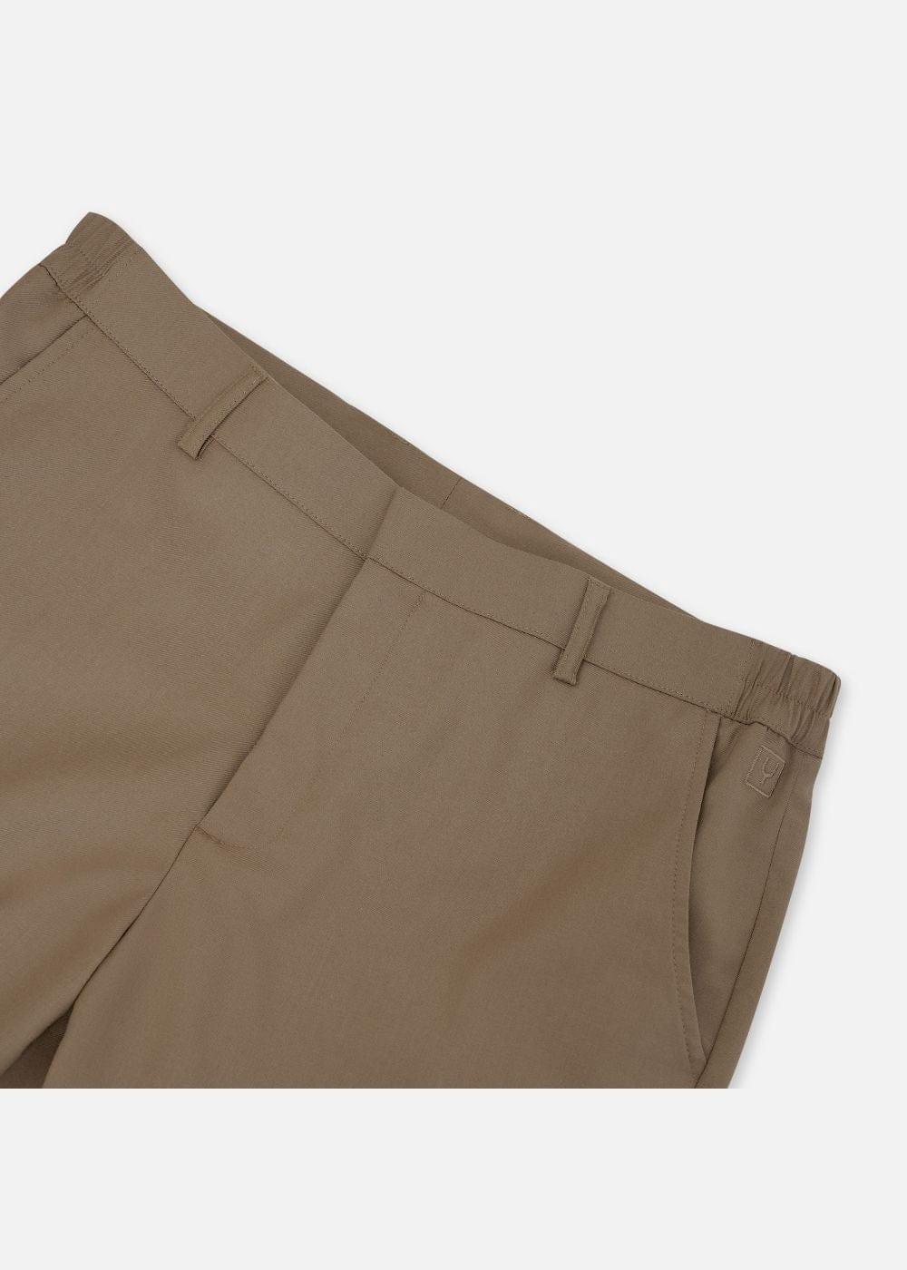 Quần Tây Casual Mềm Mại Non-Iron 010 Nâu - YaMe.vn