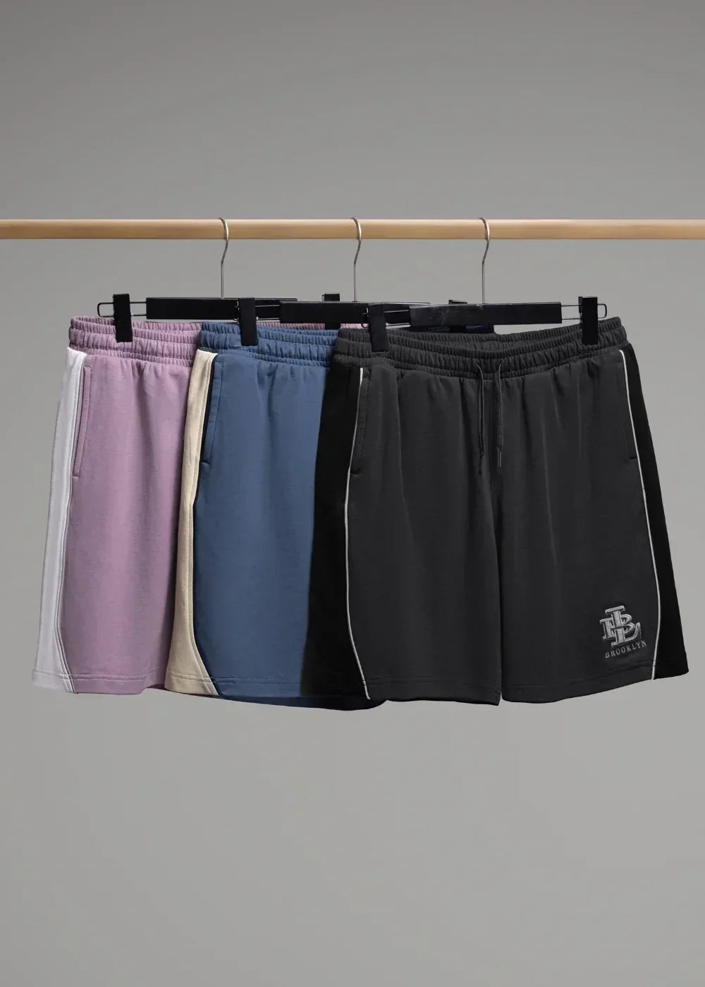 Quần Short Thun 7 Inch Cotton Thoáng Mát No Style M123 Xanh Dương - YaMe.vn