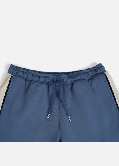 Quần Short Thun 7 Inch Cotton Thoáng Mát No Style M123 Xanh Lam