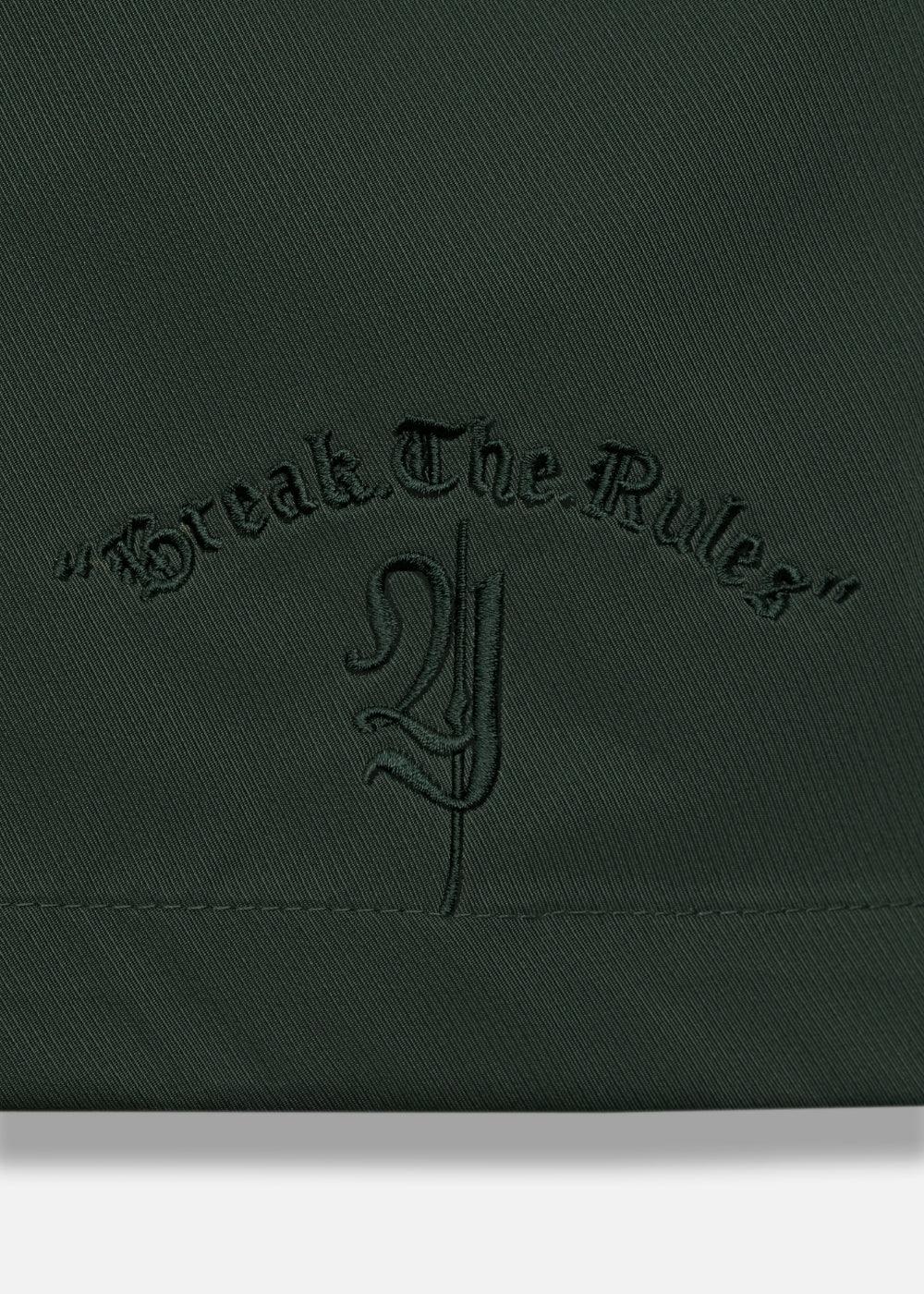 Quần Short Kaki 7 Inch No Style M119 Xanh Lá Đậm - YaMe.vn