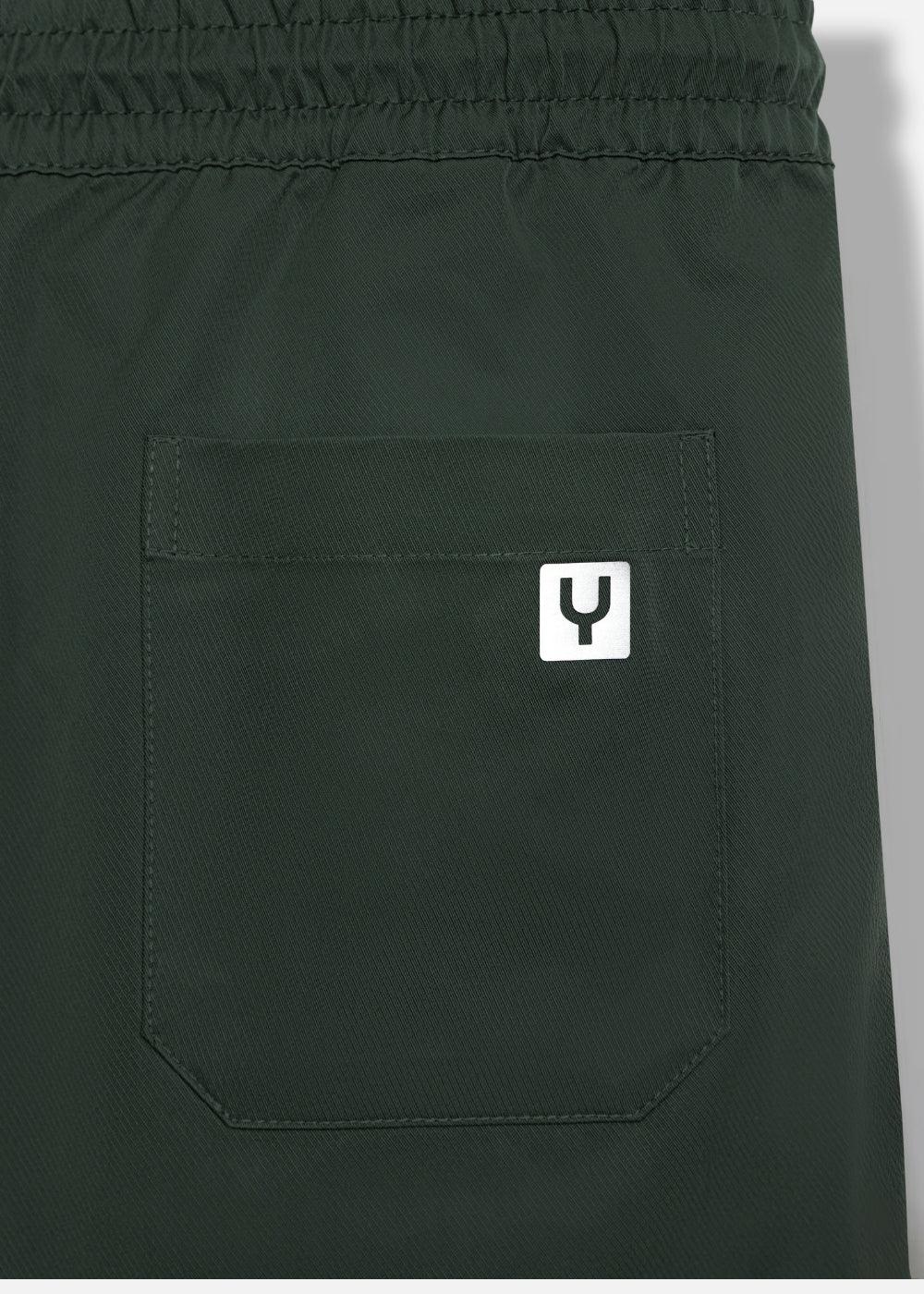 Quần Short Kaki 7 Inch No Style M119 Xanh Lá Đậm - YaMe.vn