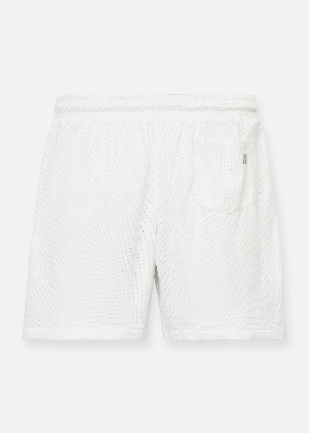 Quần Short 5 Inch Vải Mesh Thoáng Khí No Style M153 Trắng
