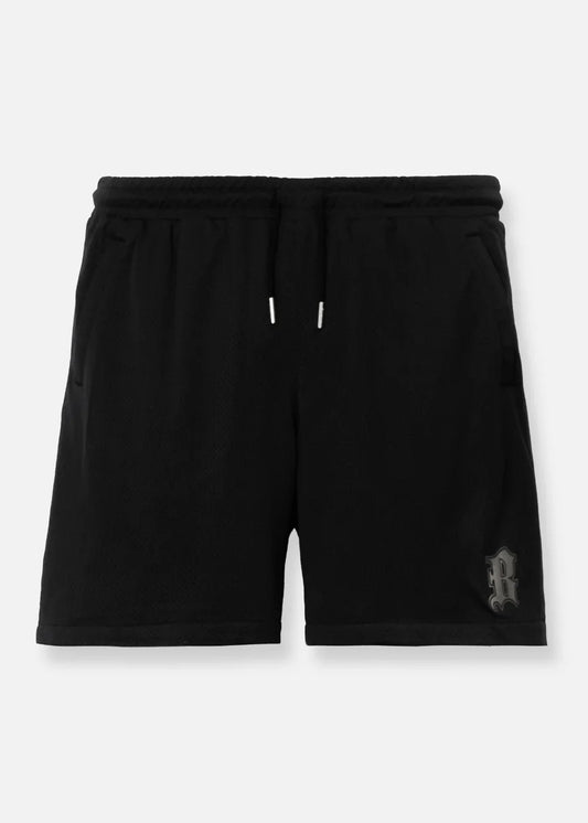 Quần Short 5 Inch Vải Mesh Thoáng Khí No Style M153 Đen - YaMe.vn
