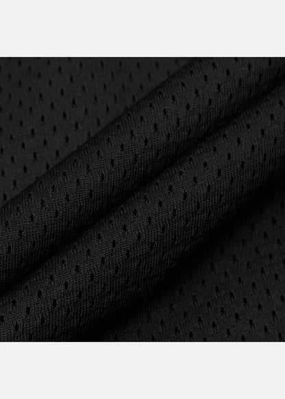 Quần Short 5 Inch Vải Mesh Thoáng Khí No Style M153 Đen