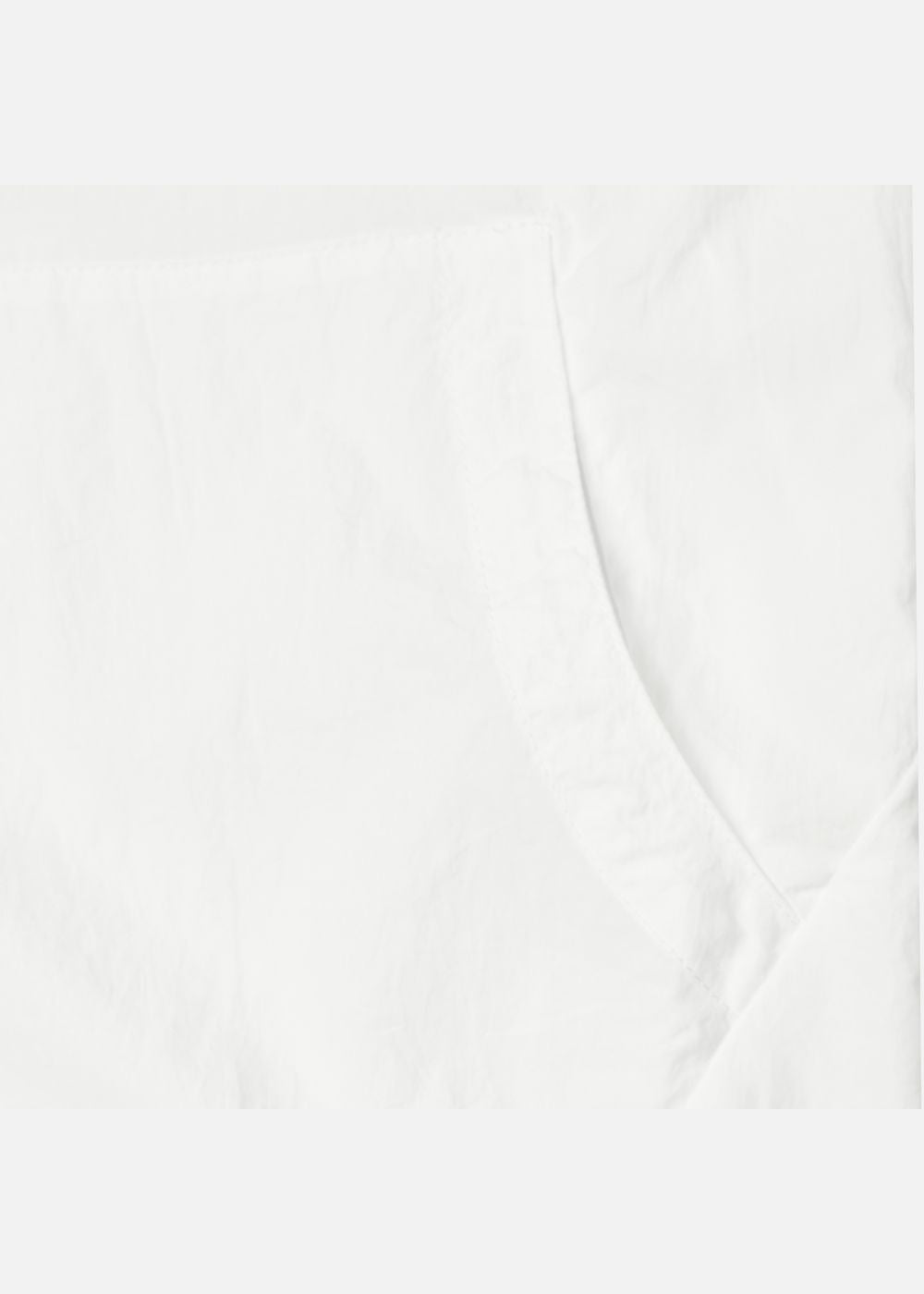 Áo Khoác Gió Trượt Nước Mỏng Nhẹ Nhiều Màu Non Branded 04 Trắng