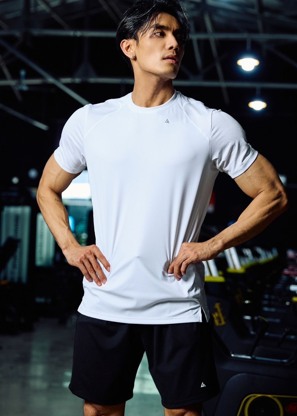 Áo Thun Cổ Tròn Tay Ngắn The Trainer 001 Trắng