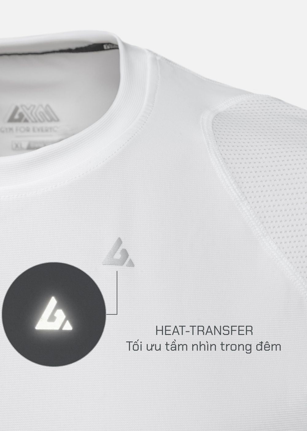 Áo Thun Cổ Tròn Tay Ngắn The Trainer 001 Trắng