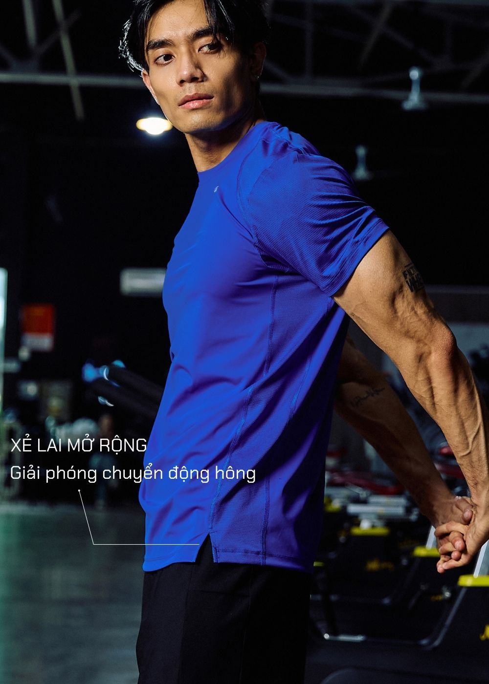 Áo Thun Cổ Tròn Tay Ngắn The Trainer 001 Xanh Bích