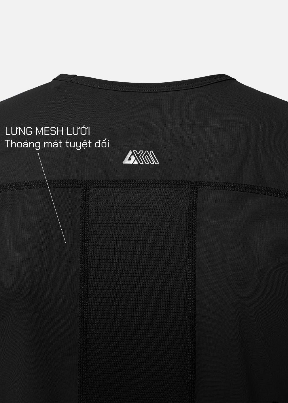 Áo Thun 3 Lỗ The Trainer 011 Đen