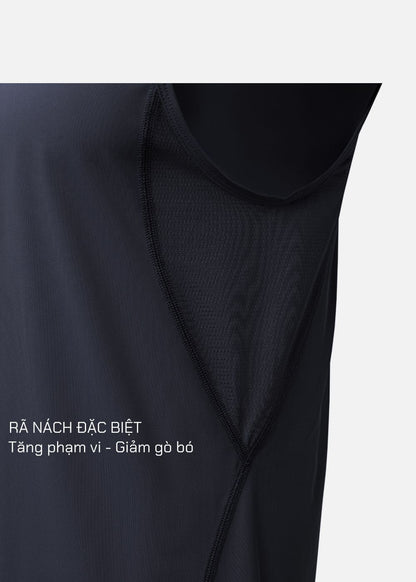 Áo Thun 3 Lỗ The Trainer 011 Xám Đậm