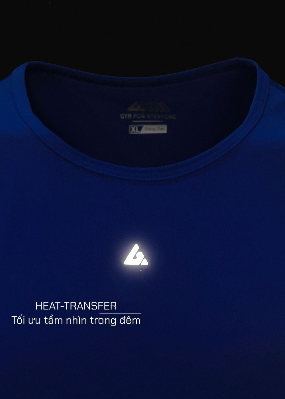Áo Thun 3 Lỗ The Trainer 011 Xanh Bích