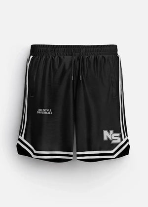 Quần Đùi Easy Pant The No Style 158 Màu Đen Dáng Rộng Rãi F4