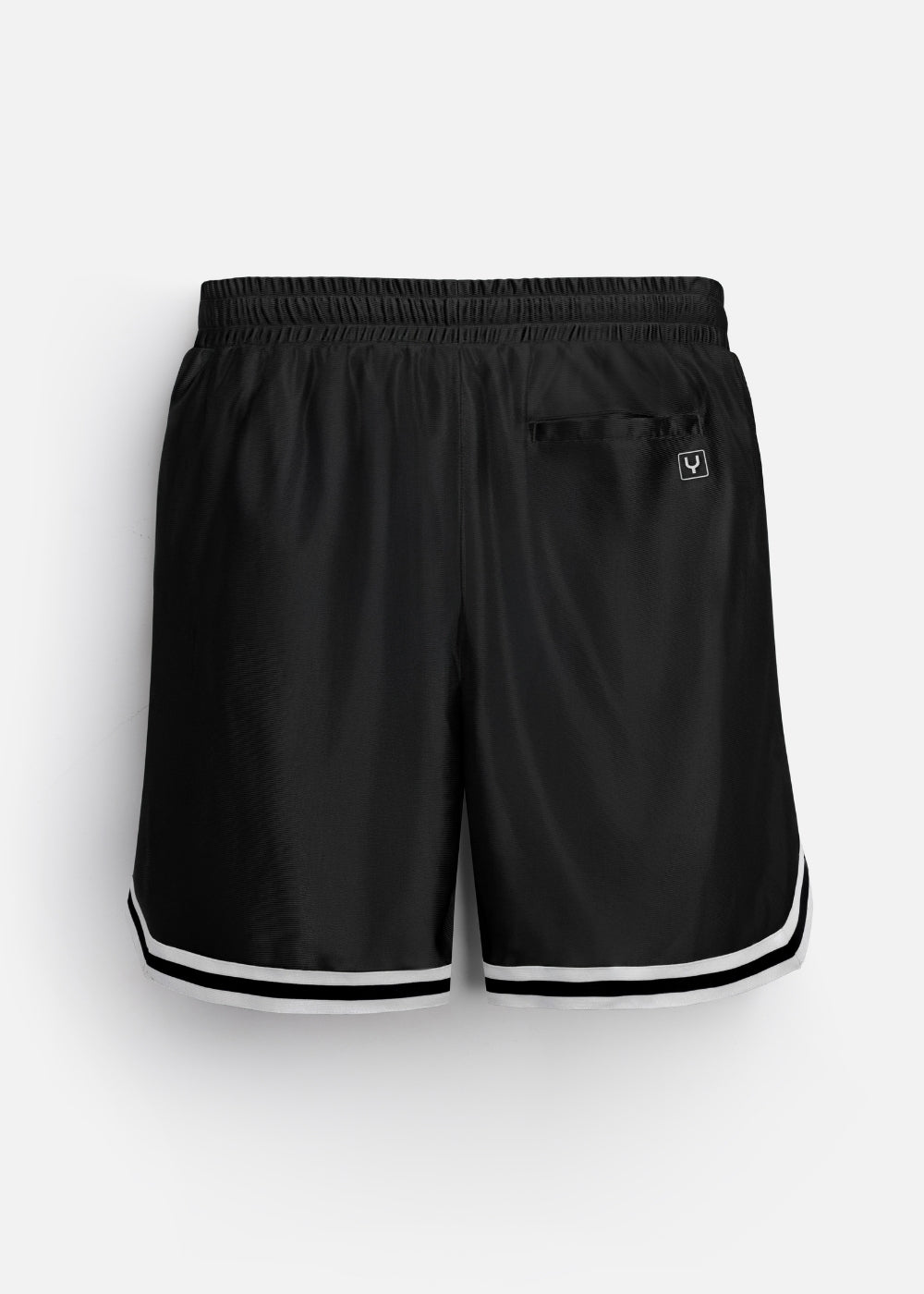 Quần Short Thun Vải Shiny Ít Nhăn No Style M157 Đen