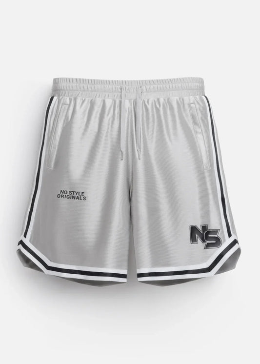 Quần Short Thun Vải Shiny Ít Nhăn No Style M157 Xám Nhạt - YaMe.vn