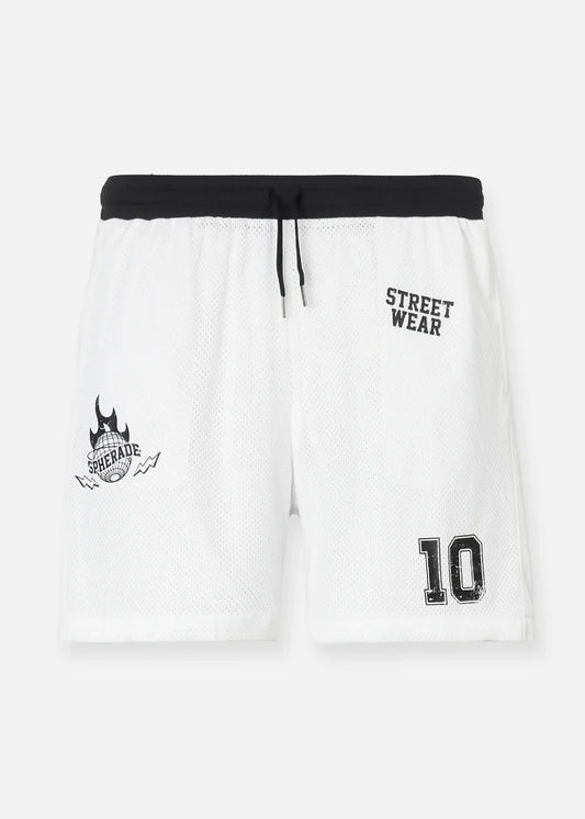 Quần Short Thun Vải Mesh Thoáng Mát No Style M158 Trắng - YaMe.vn