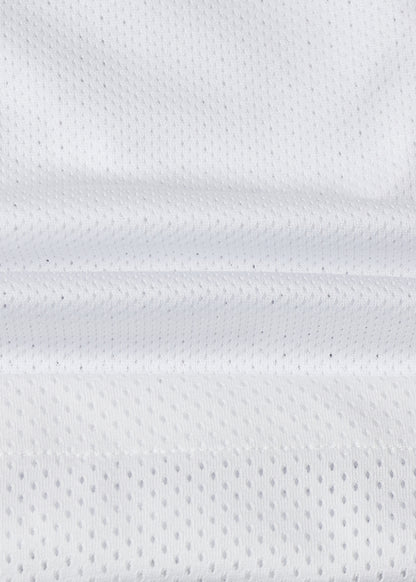 Quần Short Thun Vải Mesh Thoáng Mát No Style M158 Trắng