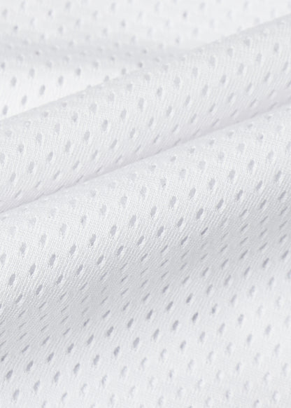 Quần Short Thun Vải Mesh Thoáng Mát No Style M158 Trắng