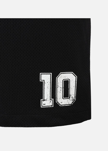 Quần Short Thun Vải Mesh Thoáng Mát No Style M158 Đen