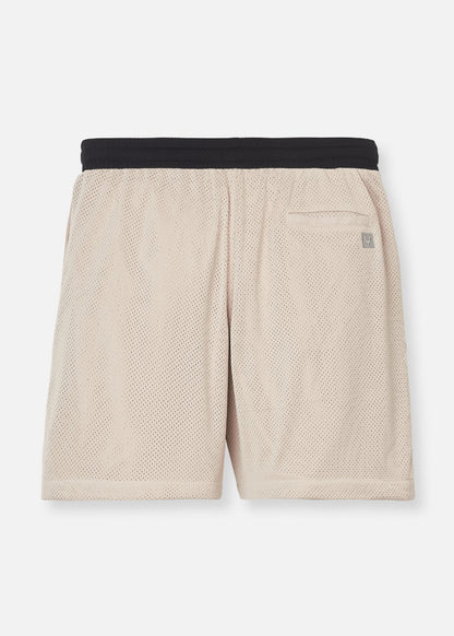 Quần Short Thun Vải Mesh Thoáng Mát No Style M158 Nâu