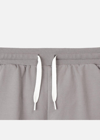 Quần Short Thun 9 Inch Mềm Mịn Mát The Minimalist 009 Xám - YaMe.vn