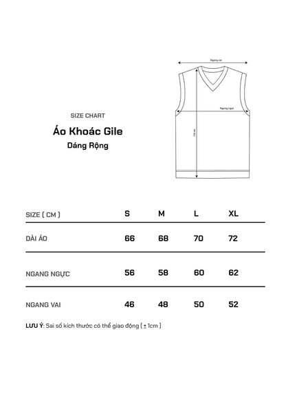 Áo Khoác Gile Kaki ONE PIECE-WANO 21 Be - YaMe.vn