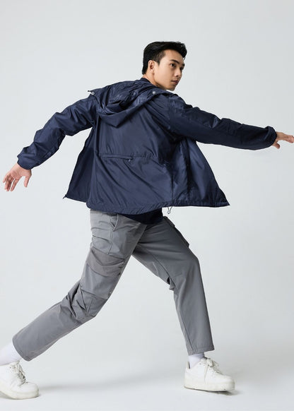 Áo Khoác Parka Non Branded 40 Xanh Đen