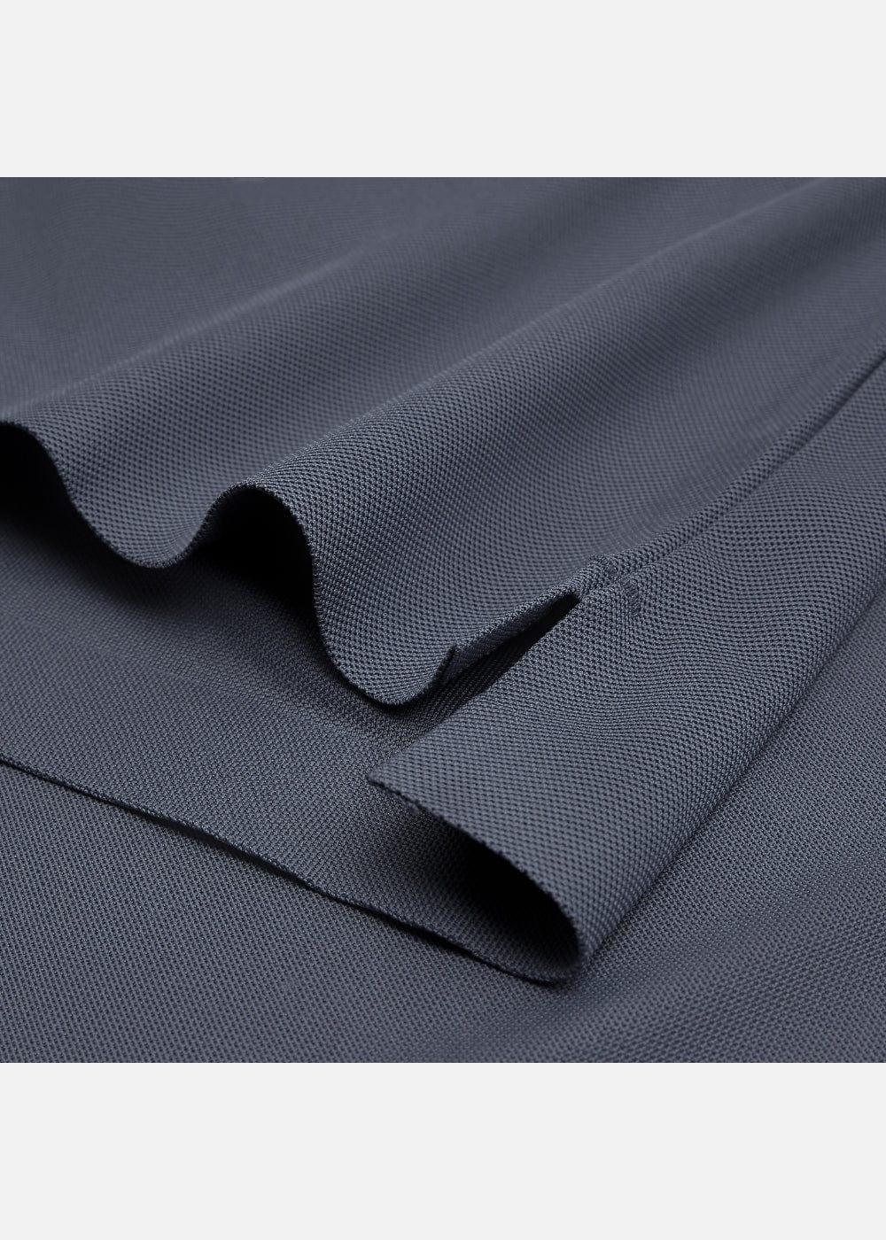 Áo Polo Tay Ngắn Vải Pique Khử Mùi The Minimalist 001 Xám - YaMe.vn