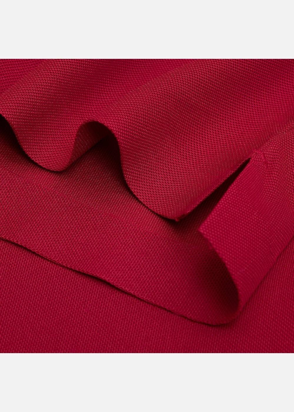 Áo Polo Tay Ngắn Vải Pique Khử Mùi The Minimalist 001 Đỏ Đậm - YaMe.vn