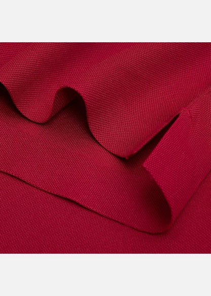 Áo Polo Tay Ngắn Vải Pique Khử Mùi The Minimalist 001 Đỏ Đậm - YaMe.vn