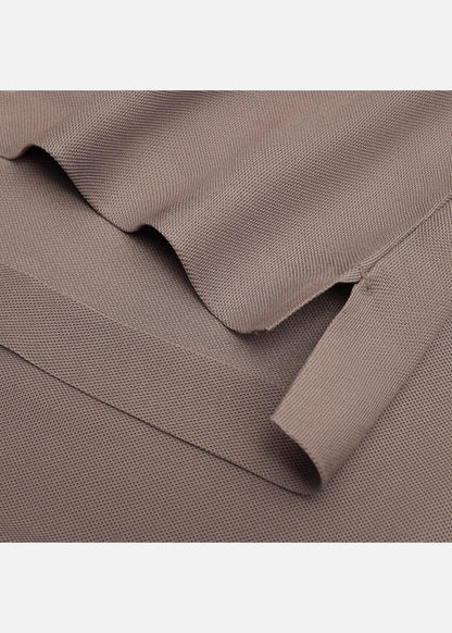 Áo Polo Tay Ngắn Vải Pique Khử Mùi The Minimalist 001 Nâu - YaMe.vn