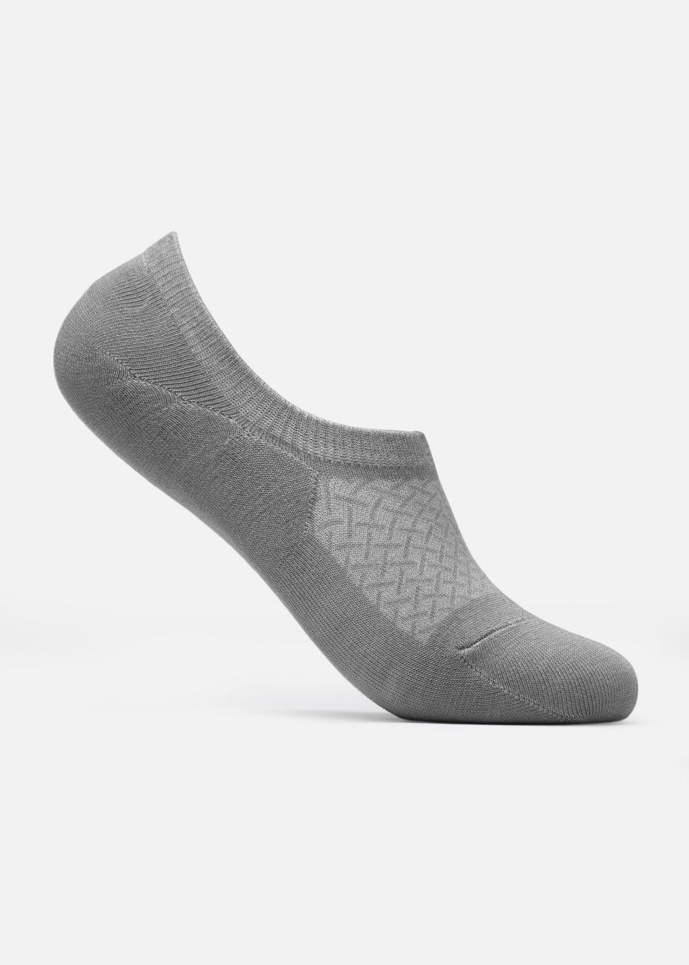 Vớ Lười Công Thái Học 90° Mềm Mịn Khử Mùi NS01 Xám - YaMe.vn