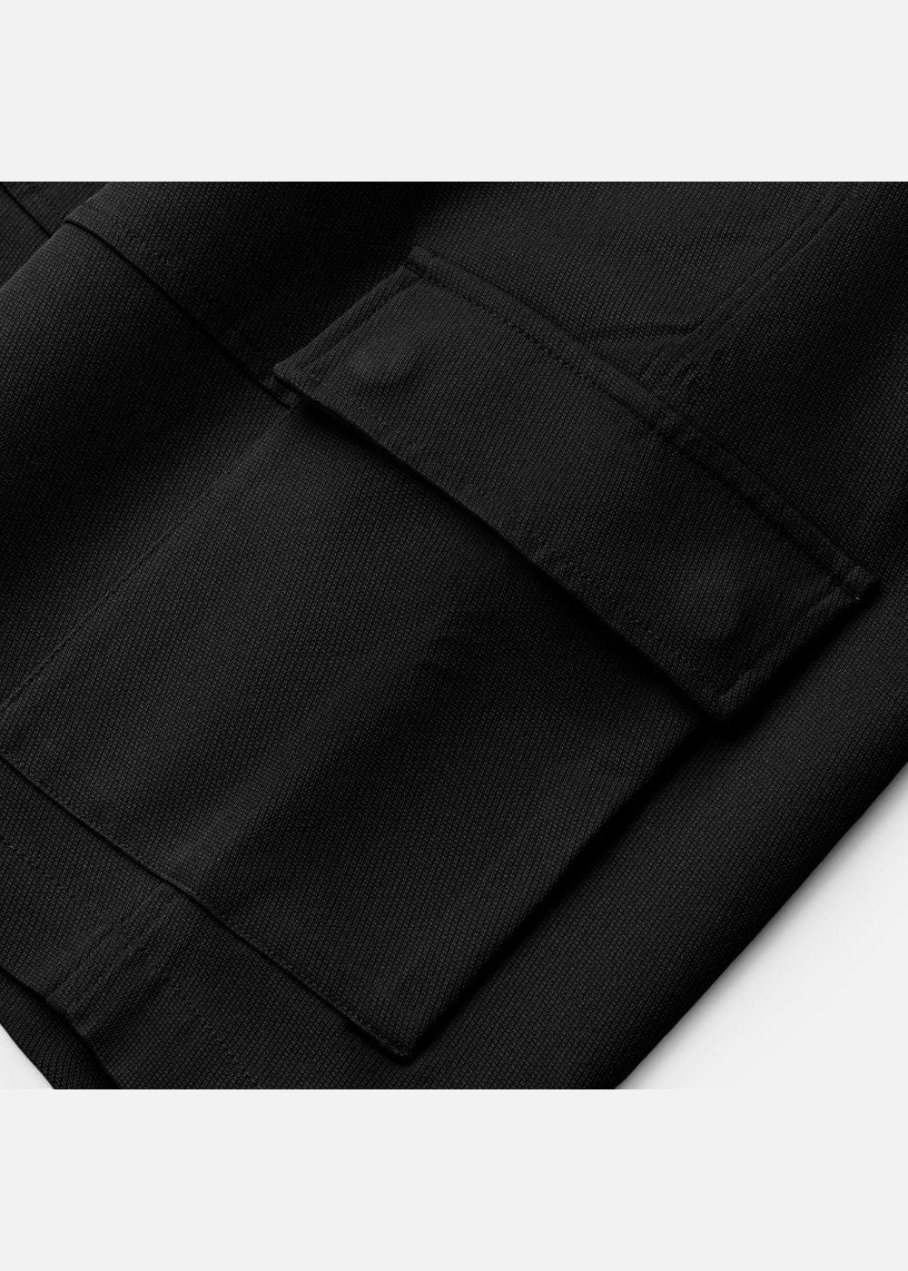 Quần Short Cargo Ít Nhăn No Style M216 Đen - YaMe.vn