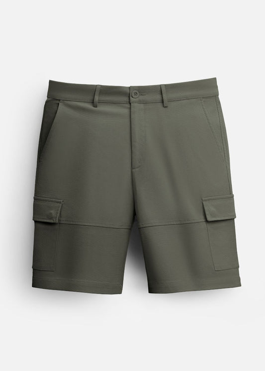 Quần Short Cargo Ít Nhăn No Style M216 Xanh Lá Đậm - YaMe.vn