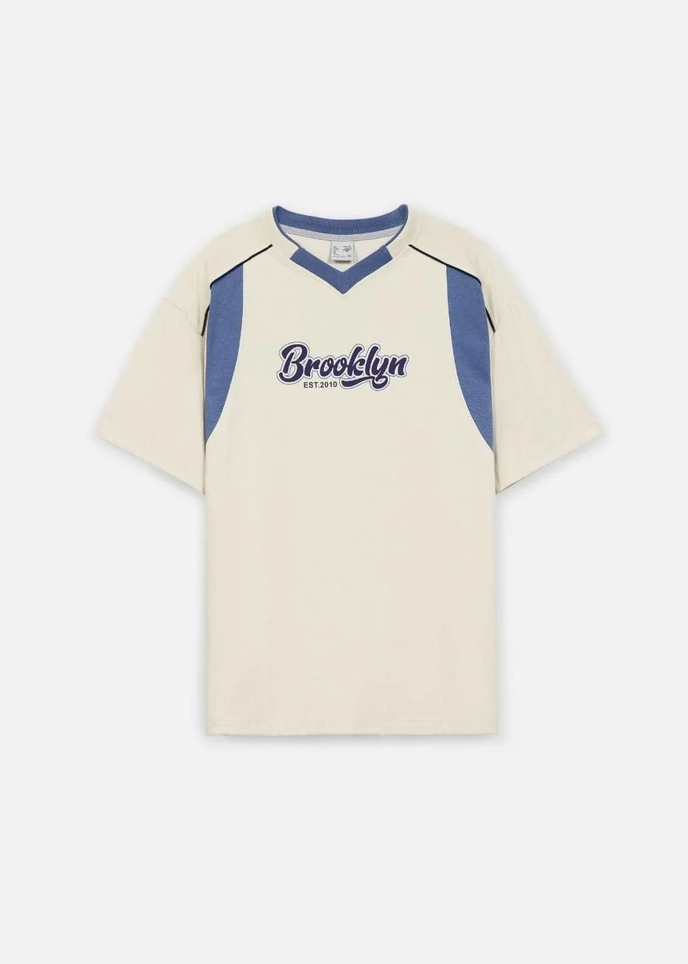 Áo Thun Tay Ngắn Mềm Mại Ít Nhăn No Style M211 Be - YaMe.vn