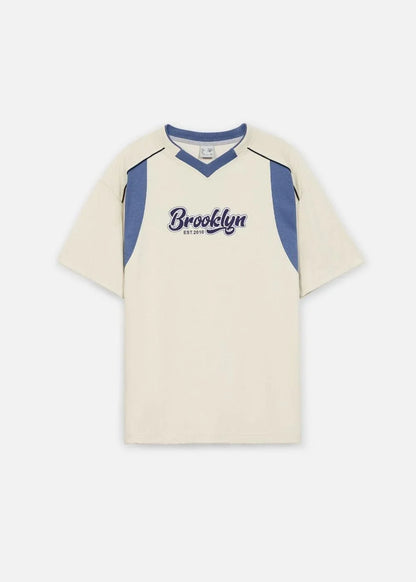 Áo Thun Tay Ngắn Mềm Mại Ít Nhăn No Style M211 Be - YaMe.vn