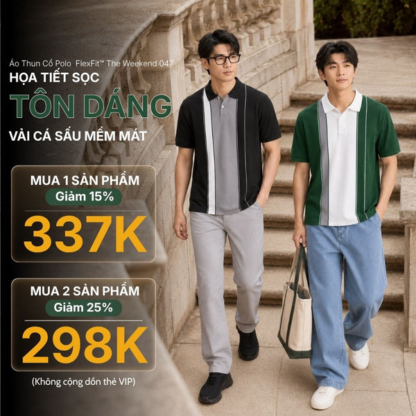 ÁO POLO DÁNG SUÔNG